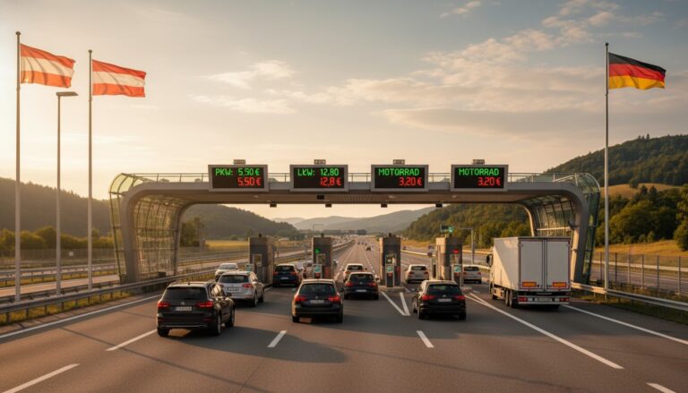 Mautkosten berechnen: Was kostet Ihre Reise durch Deutschland und Österreich wirklich?